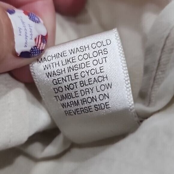 Christopher & Banks Blazer Jacket Stone w/embroidery Women's Medium - Picture 7 of 8